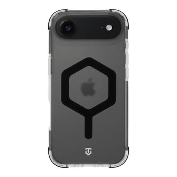 iPhone Air Tactical MagForce Hexagon Cover - MagSafe-kompatibel - sort / gennemsigtig