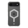 iPhone Air Tactical MagForce Hexagon Cover - MagSafe-kompatibel - hvid / gennemsigtig