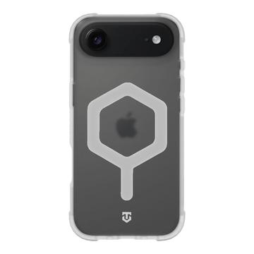iPhone Air Tactical MagForce Hexagon Cover - MagSafe-kompatibel - hvid / gennemsigtig