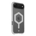 iPhone Air Tactical MagForce Hexagon Cover - MagSafe-kompatibel - hvid / gennemsigtig
