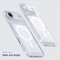 iPhone Air Tofarvet hybrid cover - MagSafe-kompatibel - hvid
