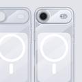 iPhone Air Tofarvet hybrid cover - MagSafe-kompatibel - hvid