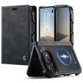 iPhone Duo Caseme C49 2-i-1 aftagelig pungetui - MagSafe-kompatibel, RFID - Sort