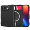 iPhone Duo Spigen AirSkin Aramid Mag MagSafe Cover - Sort