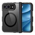 iPhone Fold Dux Ducis Aimo Hybrid Cover - Kompatibel med MagSafe - Sort