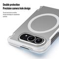 iPhone Fold Dux Ducis Expn Hybrid Cover - MagSafe-kompatibelt - hvid