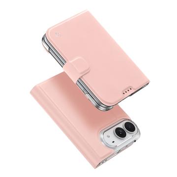 iPhone Duo Dux Ducis Skin Pro Flip Cover - Lyserød