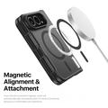 iPhone Fold Dux Ducis Yind Hybrid Cover - MagSafe-kompatibel - Sort