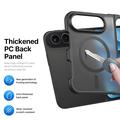 iPhone Fold Dux Ducis Yind Hybrid Cover - MagSafe-kompatibel - Sort