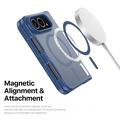 iPhone Fold Dux Ducis Yind Hybrid Cover - MagSafe-kompatibel - Mørkeblå
