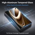 iPhone Fold Skærmbeskyttelse Hærdet Glas - Full Fit - 9H - Sort kant