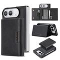 iPhone Duo magnetisk tredelt pung cover – sort