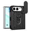iPhone Duo Roterende Ring Hybrid Cover med Kameraskjold