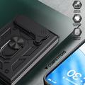 iPhone Fold Roterende Ring Hybrid Cover med Kameraskjold