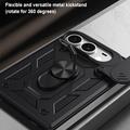 iPhone Fold Roterende Ring Hybrid Cover med Kameraskjold