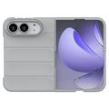 iPhone Duo Rugged TPU Cover - Lysegrå