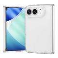 iPhone Fold Ridsefast Hybrid Cover - Gennemsigtig