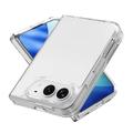 iPhone Fold Ridsefast Hybrid Cover - Gennemsigtig