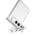 iPhone Fold Ridsefast Hybrid Cover - Gennemsigtig