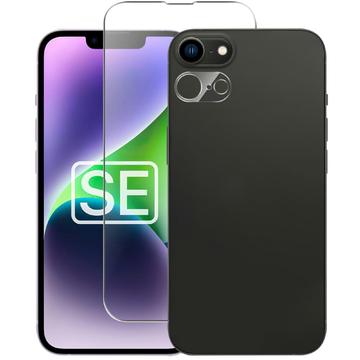 iPhone 16e 2-i-1 Sæt Skærmbeskyttelse Hærdet Glas & Kamera Linse - 9H