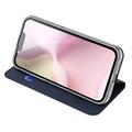 iPhone 16e Dux Ducis Skin Pro Flip Cover - Blå
