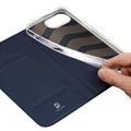iPhone 16e Dux Ducis Skin Pro Flip Cover - Blå