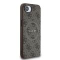 iPhone 16e Guess 4G farvet ringcover - MagSafe-kompatibel - brun