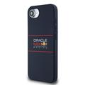 iPhone 16e Oracle Red Bull Racing Silikone Cover med vandret logo - MagSafe-kompatibel - Flåde