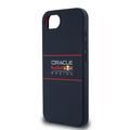 iPhone 16e Oracle Red Bull Racing Silikone Cover med vandret logo - MagSafe-kompatibel - Flåde