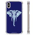iPhone X / iPhone XS Hybrid Cover - Elefant