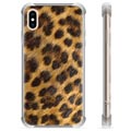 iPhone X / iPhone XS Hybrid Cover - Leopard