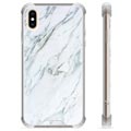 iPhone X / iPhone XS Hybrid Cover - Marmor