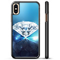 iPhone X / iPhone XS Beskyttende Cover - Diamant
