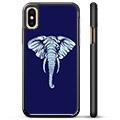 iPhone X / iPhone XS Beskyttende Cover - Elefant