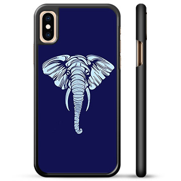 iPhone X / iPhone XS Beskyttende Cover - Elefant