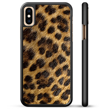 iPhone X / iPhone XS Beskyttende Cover - Leopard