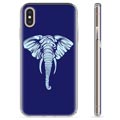 iPhone X / iPhone XS TPU Cover - Elefant