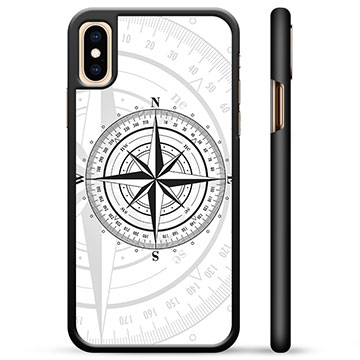 iPhone X / iPhone XS Beskyttende Cover - Kompas