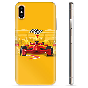 iPhone X / iPhone XS TPU Cover - Formel 1-bil