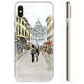 iPhone X / iPhone XS TPU Cover - Italiensk Gade