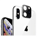iPhone X / iPhone XS Falske Kamera Klistermærker - Sølv