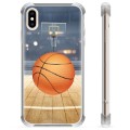 iPhone X / iPhone XS Hybrid Cover - Basketball