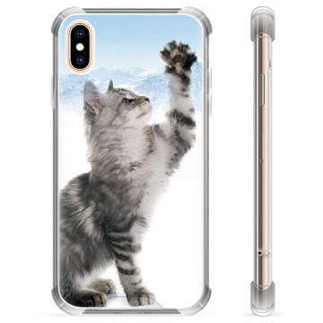 iPhone X / iPhone XS Hybrid Cover - Kat