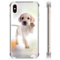 iPhone X / iPhone XS Hybrid Cover - Hund