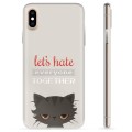 iPhone X / iPhone XS TPU Cover - Vred Kat