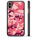 iPhone X / iPhone XS Beskyttende Cover - Pink Camouflage