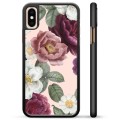 iPhone X / iPhone XS Beskyttende Cover - Romantiske Blomster