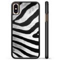 iPhone X / iPhone XS Beskyttende Cover - Zebra