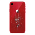 iPhone XR Bagcover Reparation - kun glasset - Rød