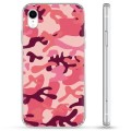 iPhone XR Hybrid Cover - Pink Camouflage